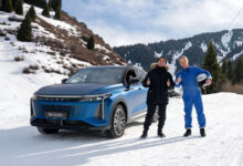 Photo of Exeed RX PHEV прошёл сложное испытание с подъёмом по льду с уклоном 41°