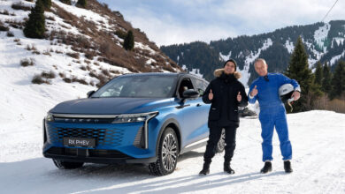 Photo of Exeed RX PHEV прошёл сложное испытание с подъёмом по льду с уклоном 41°