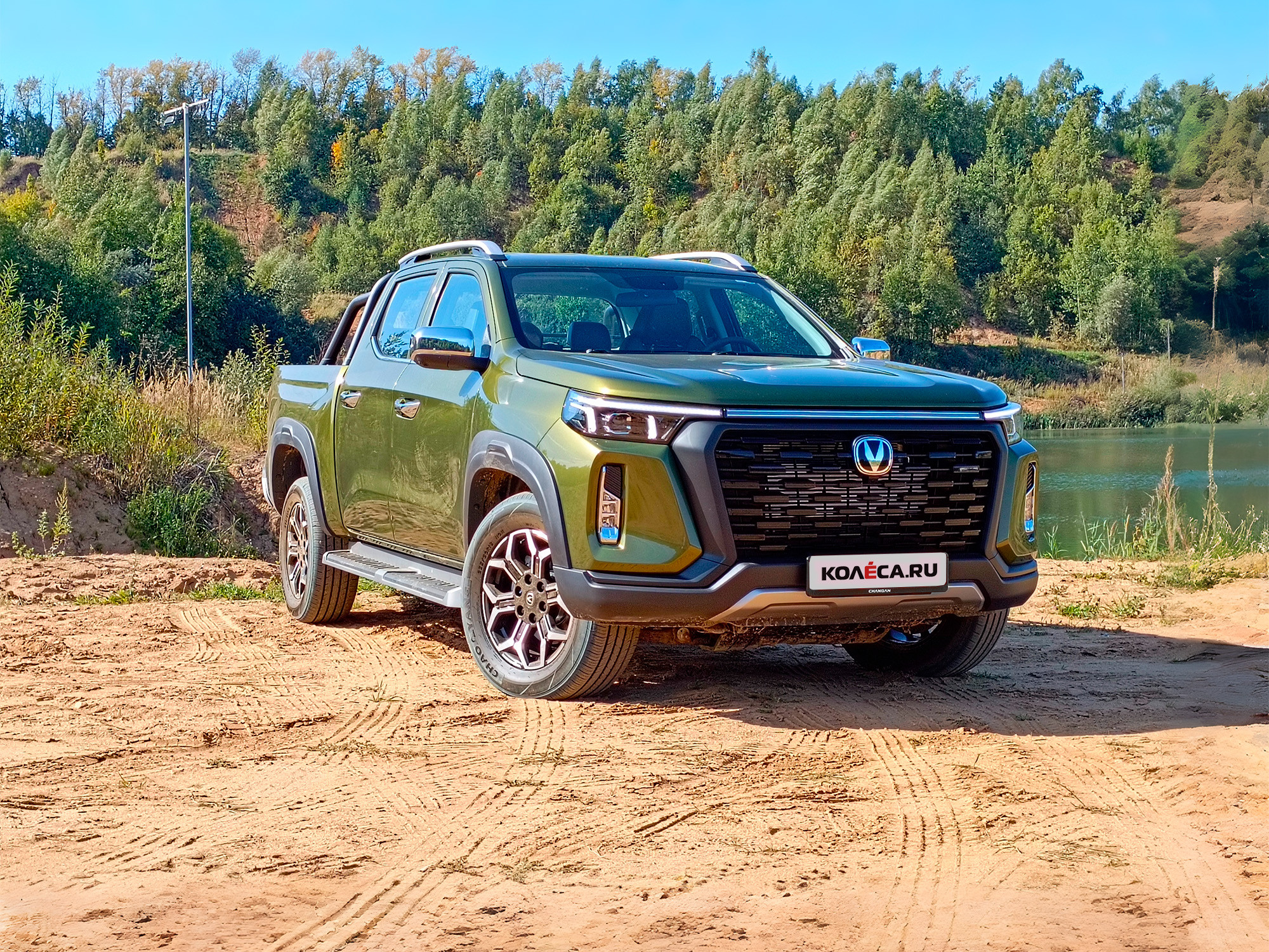 Photo of Немного Isuzu, оливковая зелень и две паллеты: тест-драйв дизельного Changan Hunter Plus